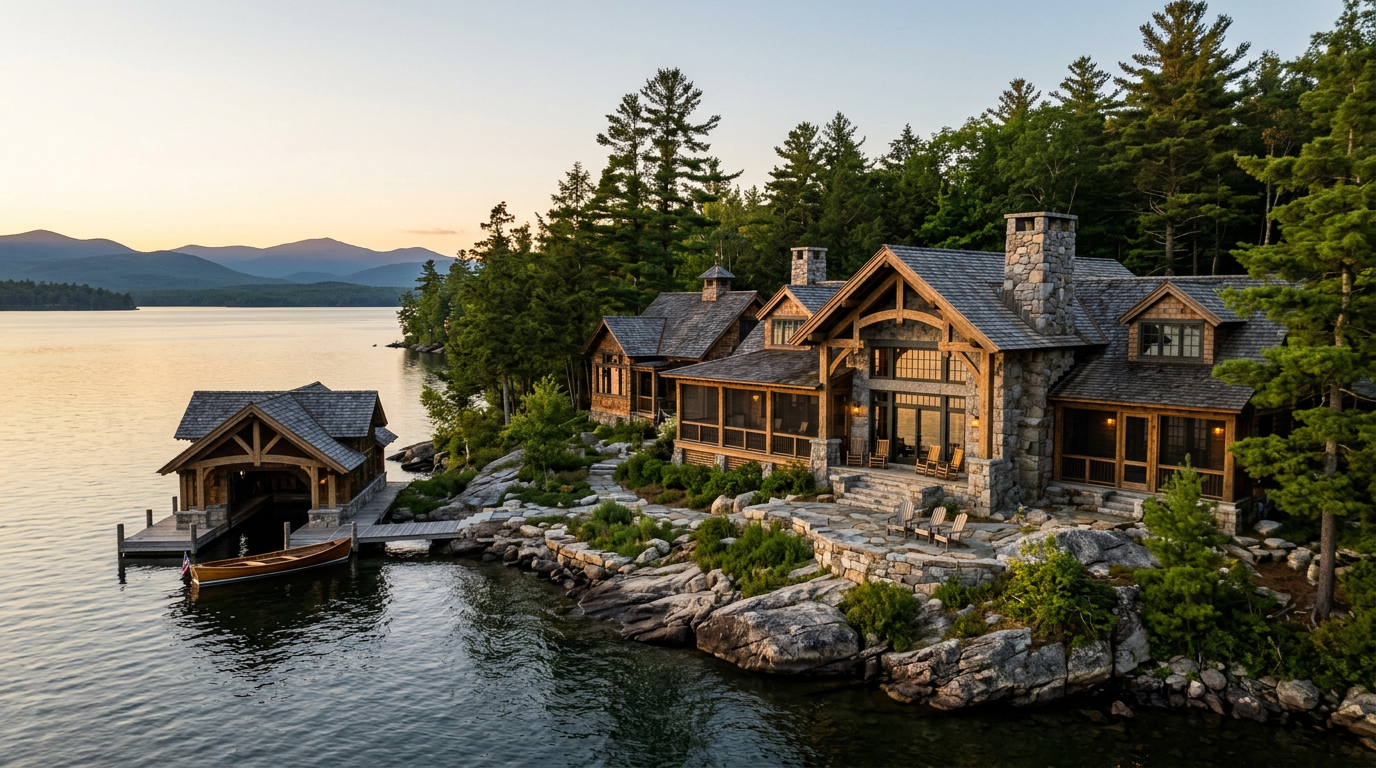Stoneleigh Camp — lake house